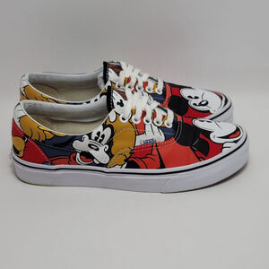 Vans Disney Era Mickey Mouse & Friends Sneakers Size 7.5 Men, Women's Size 9